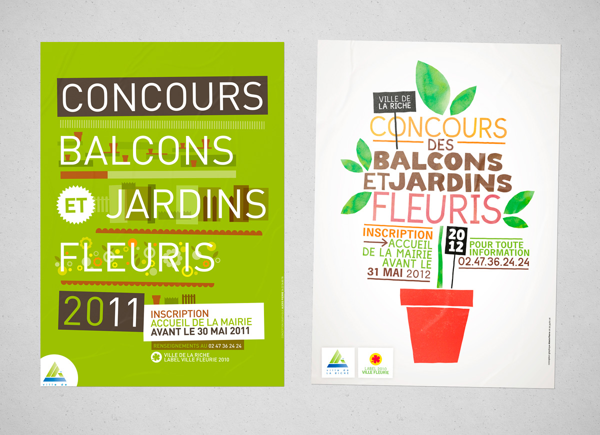 Balcons et jardins fleuris