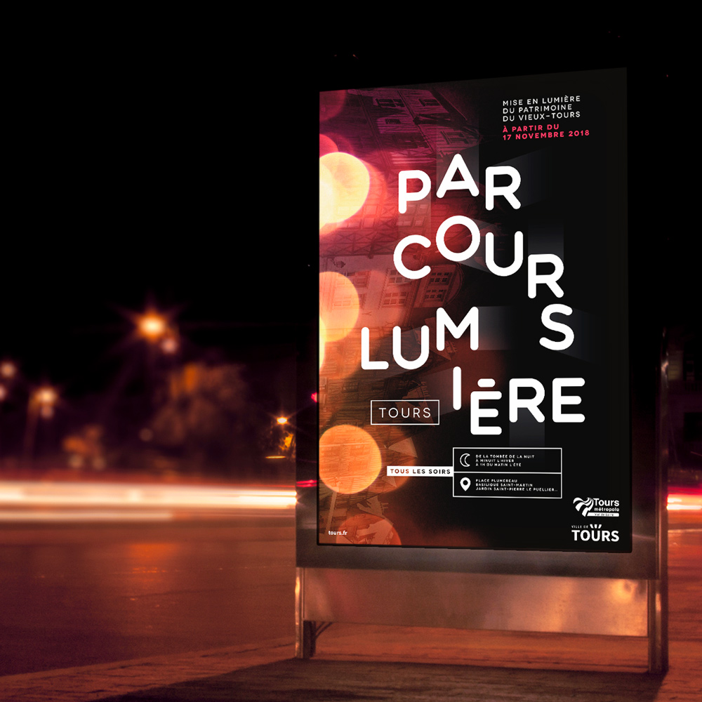 Affiche Parcours Lumière