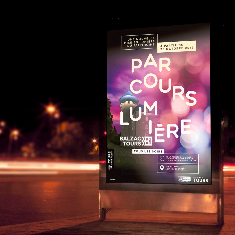 Affiche Parcours Lumière