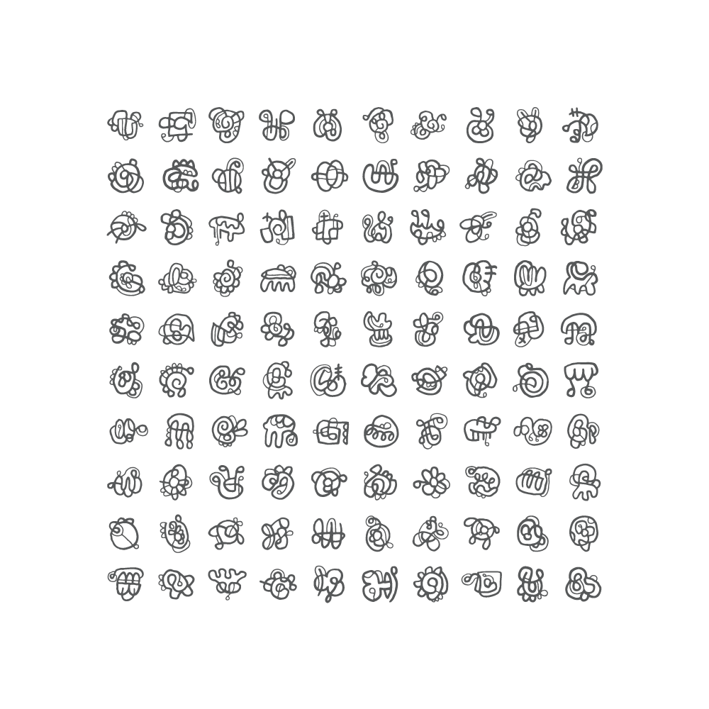 100 formes rapides