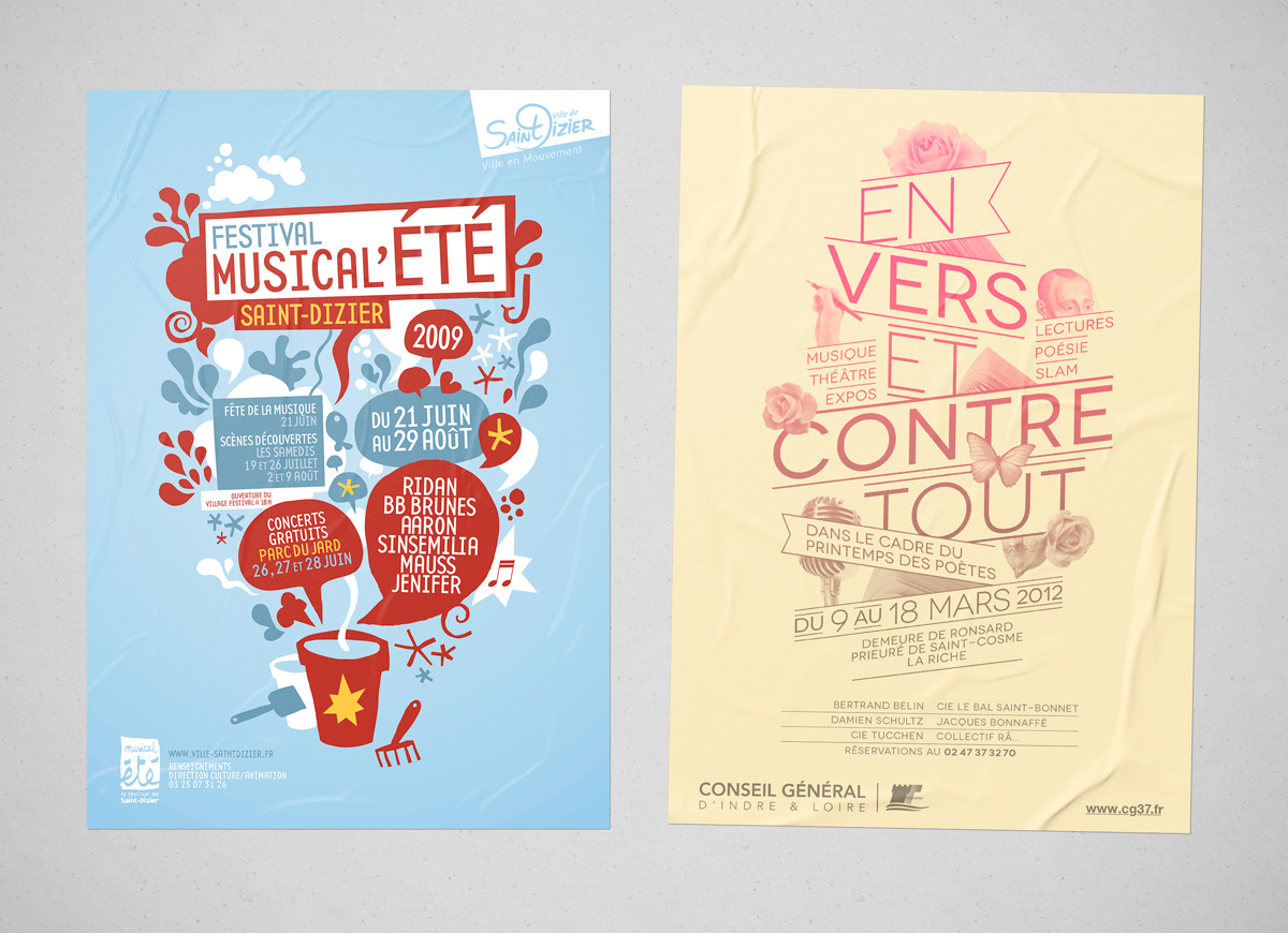 Ouvrir le projet Affiches diverses